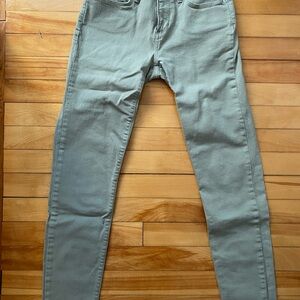 Banana Republic Olive Skinny Jeans